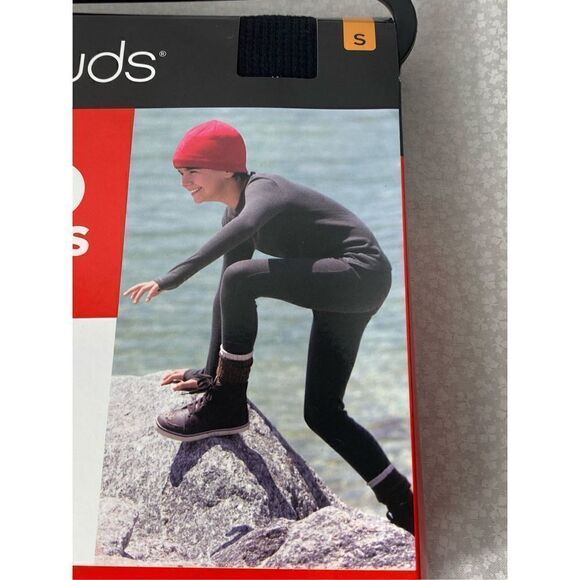 Cuddl Duds Boys SMALL Black Thermal 2-Piece Base Layer Set - Picture 3 of 7